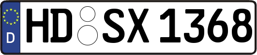 HD-SX1368