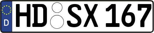 HD-SX167