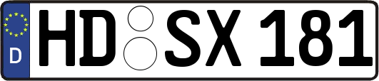 HD-SX181