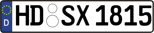 HD-SX1815