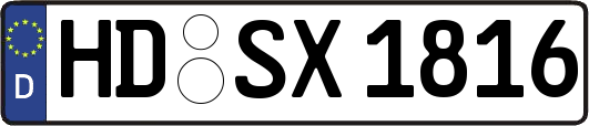 HD-SX1816