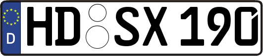 HD-SX190