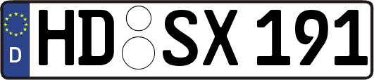HD-SX191