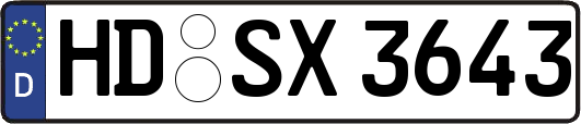 HD-SX3643