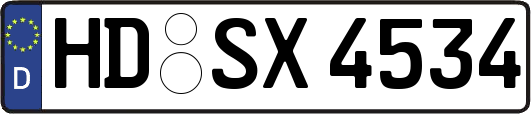 HD-SX4534
