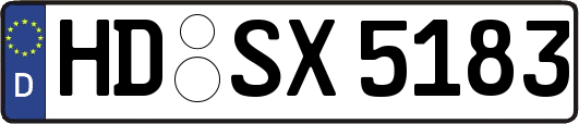 HD-SX5183