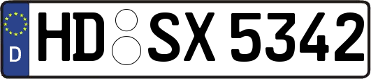 HD-SX5342