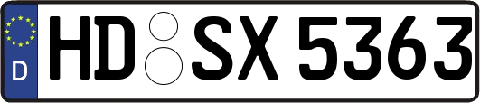 HD-SX5363