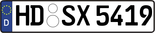 HD-SX5419