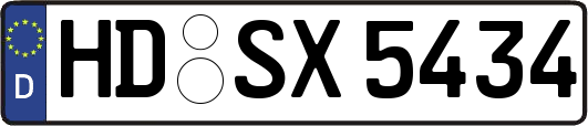 HD-SX5434
