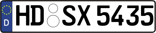 HD-SX5435