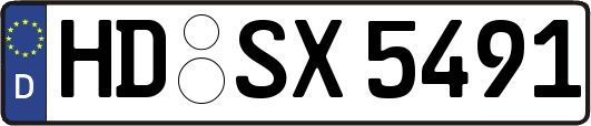 HD-SX5491