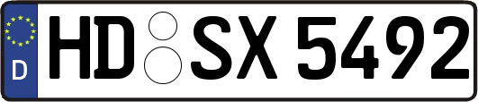 HD-SX5492