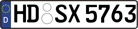 HD-SX5763