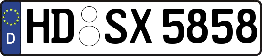 HD-SX5858