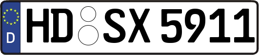 HD-SX5911
