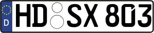 HD-SX803