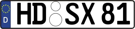 HD-SX81