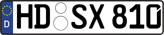 HD-SX810