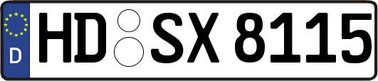 HD-SX8115