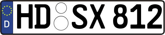 HD-SX812