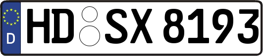 HD-SX8193