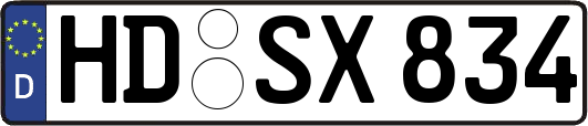 HD-SX834