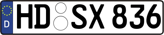 HD-SX836