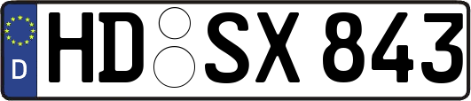 HD-SX843