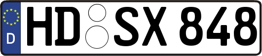 HD-SX848