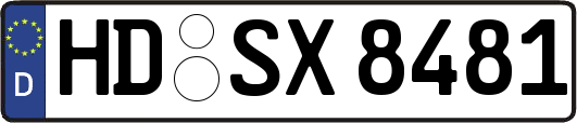 HD-SX8481