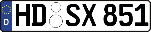 HD-SX851