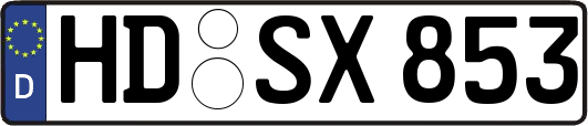 HD-SX853