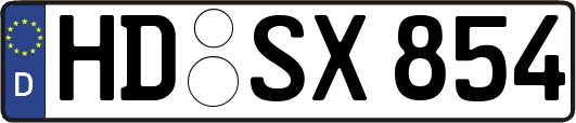 HD-SX854