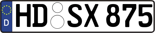 HD-SX875