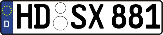 HD-SX881