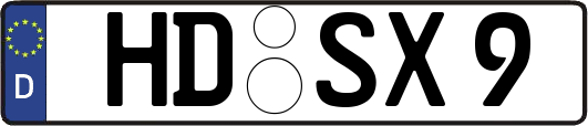 HD-SX9