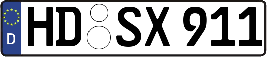 HD-SX911