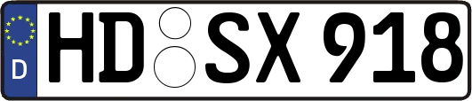 HD-SX918