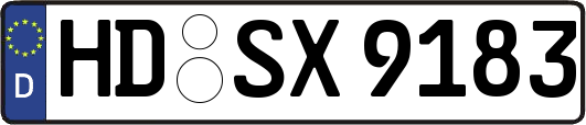 HD-SX9183
