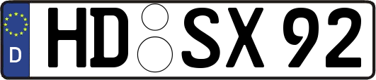 HD-SX92
