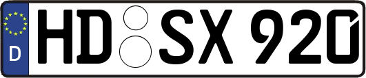 HD-SX920