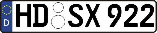 HD-SX922
