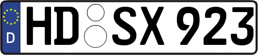 HD-SX923