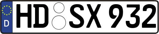 HD-SX932