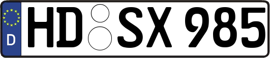 HD-SX985