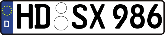 HD-SX986