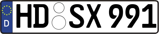 HD-SX991