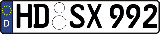 HD-SX992