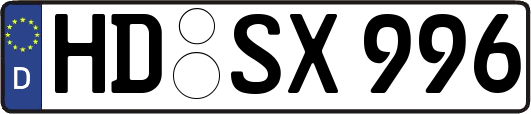 HD-SX996